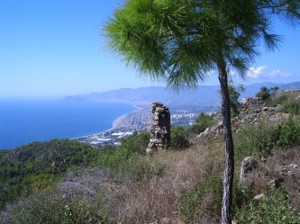 The ancient city of Syedra, Alanya