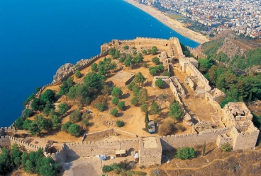 Die antike Festung von Alanya 