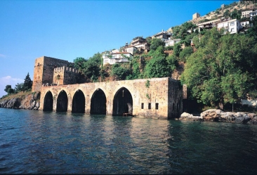 Antique shipyard in Alanya