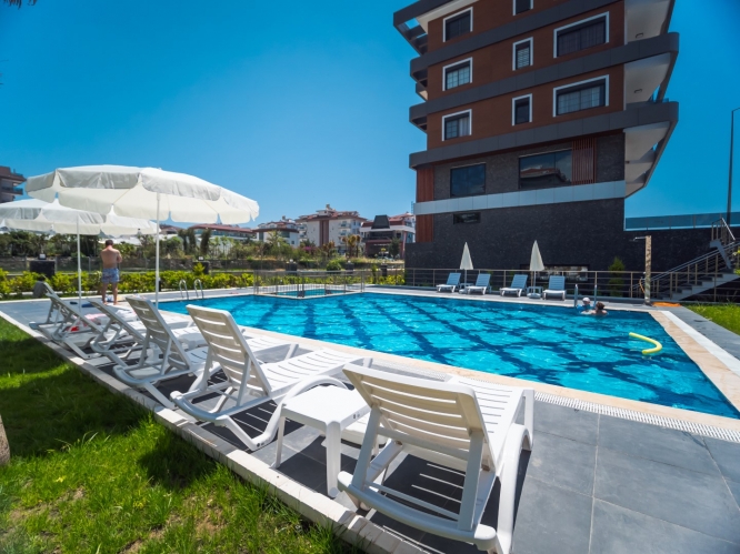 Luxury apartment in the elite area of Alanya