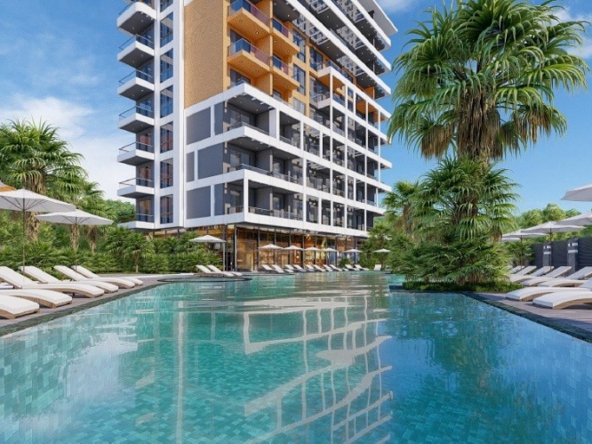 Новостройка в Тосмуре, Аланья