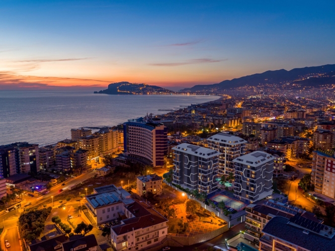 Wohnungen mit Heizung in Alanya